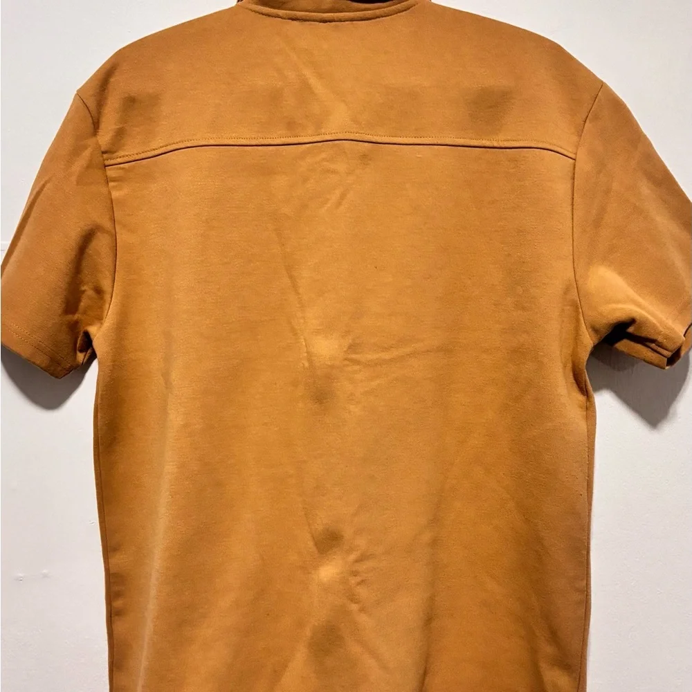 Kangol Men's Camel Button Down Shirt - Picture 7 of 7